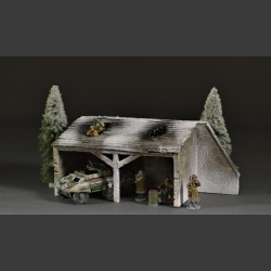Barn in winter version