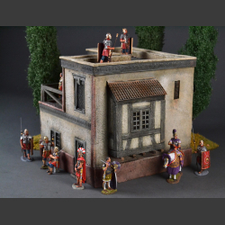 Roman two-story mansion
