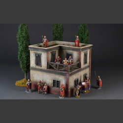 Roman two-story mansion
