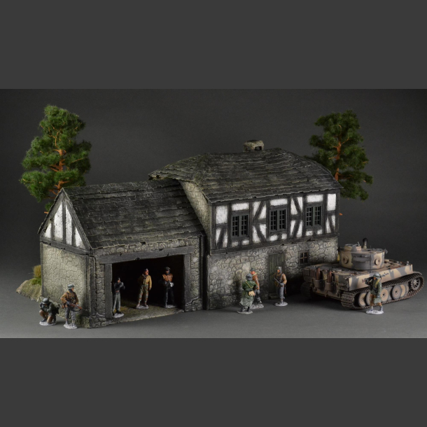 Belgian Farmhouse and Barn