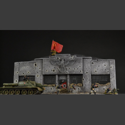 Nazi factory - ruin building
