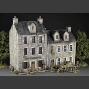 Cafe De Normandie - Carentan (double-sided)