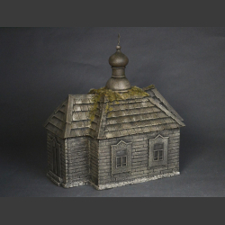 Eastern European wooden church