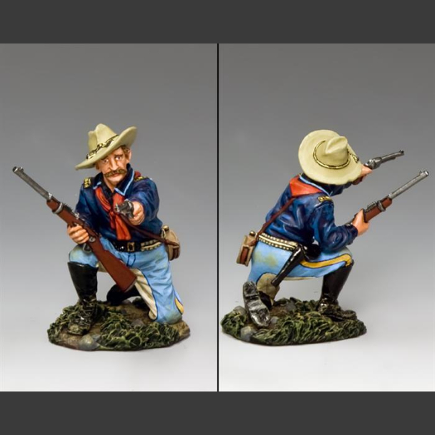 Kneeling Officer w/ Pistol &amp; Carbine