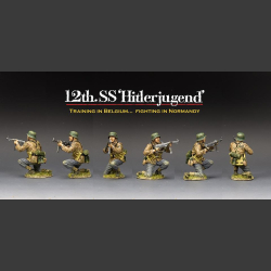 12. SS 'Hitlerjugend' Division - "Kneeling w/MP40"