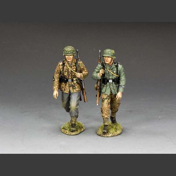 12. SS 'HITLERJUGEND' DIVISION - marching soldiers