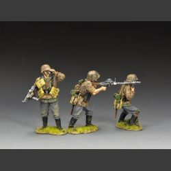 SS Soldiers, MG34 Gun Team