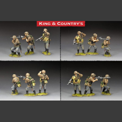SS Soldiers, MG34 Gun Team