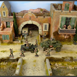 Monastery Castle - Diorama