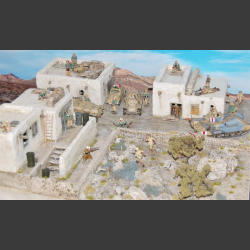 North African Village - diorama 