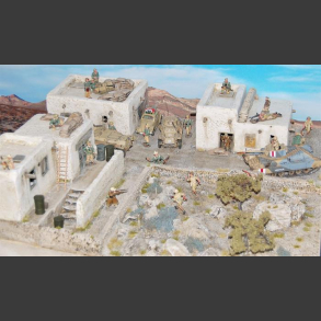 North African Village - diorama 