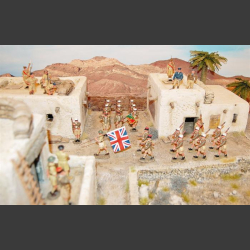 North African Village - diorama 