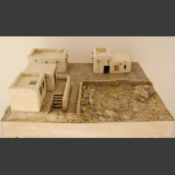 North African Village - diorama 