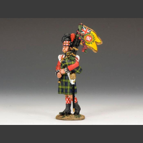 Gordon Highlanders Bagpiper 