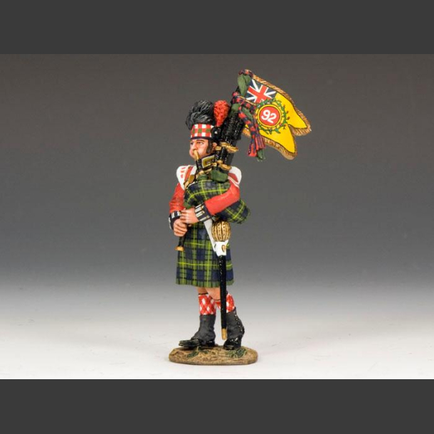 Gordon Highlanders Bagpiper 